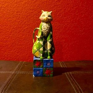 Jim Shore Heartwood Creek Cat.